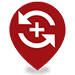 Auto Aid map pin.